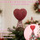 Glitter Red Heart Mini Tree Topper 5 inch 8