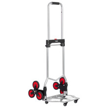 Stair Climbing Hand Truck 260LB 10-Wheel Folding