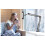 Hands-Free Bedside Tablet Holder with Auto Clicker, Adjustable Desk Arm Stand for Phone Tablets 1