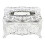 Papperslåda Silver Förgylld Hemtillbehör 1-pack 8