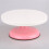 Rotating Cake Stand Pink 27.5x27.5x10cm 3-Pack 3