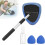 Hicaly Windshield Cleaner Tool with Extendable Handle and 3 1