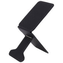 Phone Stand,Foldable Magnetic Phone Tripod,Angle Adjustment & PU Leather Phone Stand,Compatible with All Phone A