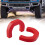 Front Tow Hook Covers Replacement Hitch Cover Red 7
