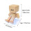 Figurine décorative en bois, bloc de bois, assise, 1 pièce 3