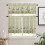 White Pumpkin Kitchen Curtains Set Rod Pocket 36 inch 6