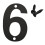 Metal Floating House Numbers Rustproof Weatherproof 5-Pack 1