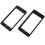 Flat Humbucker Pickup Mounting Ring Frame ABS 8 pcs 2