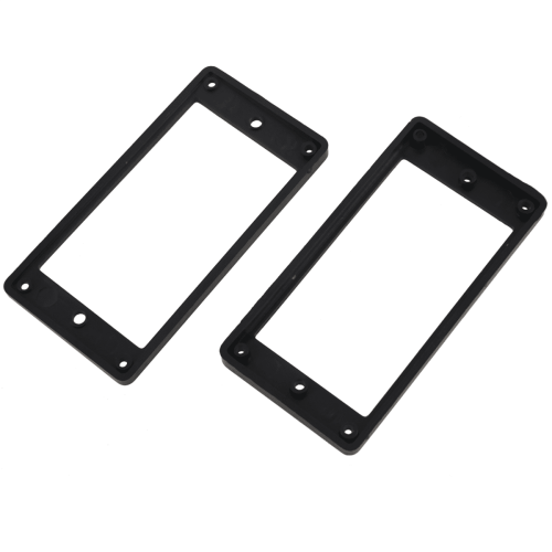 Flat Humbucker Pickup Mounting Ring Frame ABS 8 pcs 1