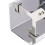 Stainless Steel Corner Trowel 90 Degree Rubber Handle 6