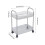Two-Tier Transparent Plastic Storage Rack 3