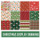Christmas Pattern Paper Set 12 Designs 6x6 Inches 4