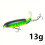 Luya Bait Spiral Propeller Surface Traktorpenna 2-pack 8