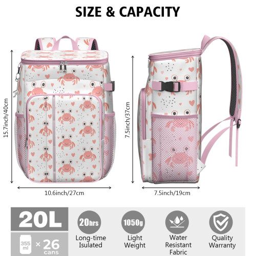 Sac à dos isotherme de camping 26L étanche et imperméable 2