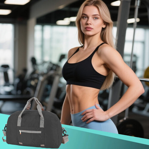 Sac de voyage pliable grande capacité, résistant à l'eau 1