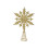 DAMAI Octagonal Christmas Tree Topper 8.6 inch 1