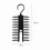 Set di appendiabiti per cravatte con clip antiscivolo (4 pezzi) 2
