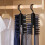 Set di appendiabiti per cravatte con clip antiscivolo (4 pezzi) 8