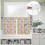 Kitchen Curtains and Valances Set Spring Floral Easter Eggs 8