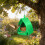 Open Design Bird Feeder Hut Shape with Top Hook 7