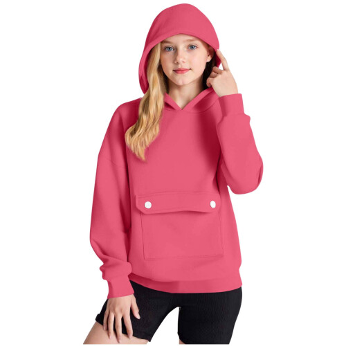 Women's Pullover Hoodie Long Sleeve Loose Fit Sweatshirt 2