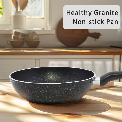 Iron Frying Pan Nonstick for Induction Cooktops 2