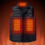Black 9-Zone Heated Puffer Vest for Kids Sleeveless 6