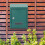 Vintage Office Mailbox Green 30x21x6 cm 2