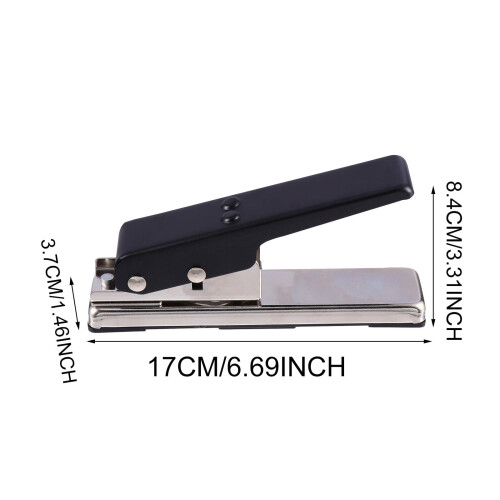Guitar Pick Cutter Tool with Pick Strips Sheet 1