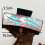 Western Denim Claw Clip with Fox Pattern Resin Animal Design 2