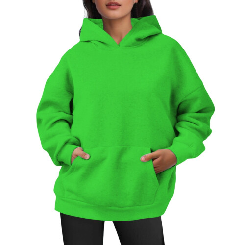 Women's Soft Casual Hooded Sweatshirt Lightweight Pullover 1