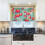 Red Strawberry Fruit Cartoon Kitchen Curtains 36 Inch Short 6