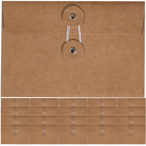 Kraft Envelopes for Invitations and Gift Cards 30 Pcs 1