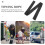 Black Polyester Winch Rope Protector Sleeve for ATV 3