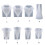 Hexagonal Cone Epoxy Resin Mold Pyramid Silicone 8 Styles 4