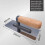 Flat Drywall Trowel Ergonomic Handle 200x80mm 1