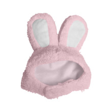 Bunny Hat for Cats Fuzzy Rabbit Ear Shape Pet Headwear