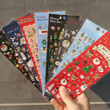 Christmas Stickers for Kids Cute Holiday Journal Decor 1