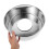 Stainless Steel Cotton Candy Machine Round Tray Silver 2 pcs 5