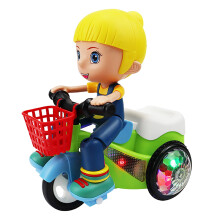 LED Stunt Trike Ride-On Toy for Toddlers 2-5 Years