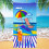 Beach Towel Double-Sided Velvet Microfiber 2