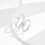 Star Promise Ring Set S925 Sterling Silver CZ Adjustable 6