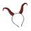 Resin Devil Horns Headband for Cosplay, Lightweight 1