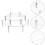 Acrylic Wedding Cake Stand Tiered 1 Set 1