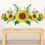 Flower Wall Sticker Decor Removable Waterproof for Living 3