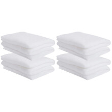 Artificial Snow Blankets White Thick 4-Pack