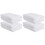Artificial Snow Blankets White Thick 4-Pack 1