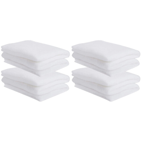 Artificial Snow Blankets White Thick 4-Pack