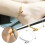 Women's Adjustable Titanium Steel Ankle Chain, One Pair 2