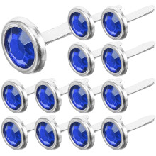 HOMEMAXS Metal Brad Fasteners Round Mini Brads 100 pcs